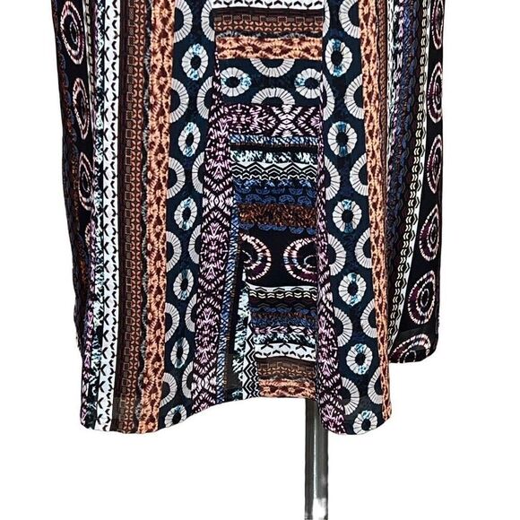Amy Matto mixed print sleeveless dress size 2 - Picture 5 of 15